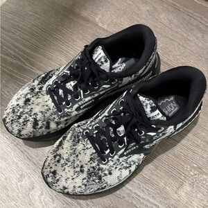 Brooks Black Knit Athletic Shoes